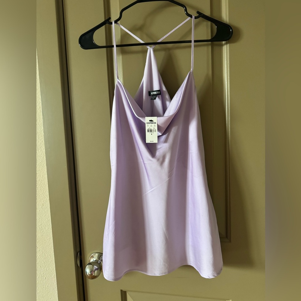 Express satin top